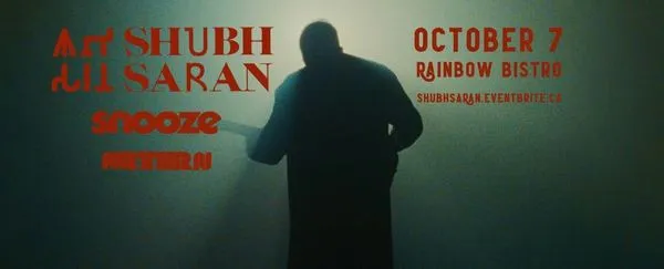A Night of Prog, Math, Metal: SHUBH SARAN + SNOOZE + NRTHRN