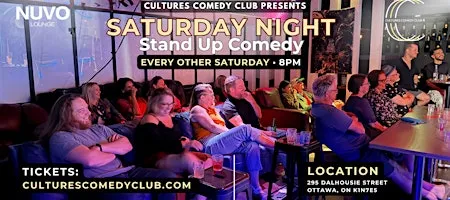 Saturday Night Stand-Up Comedy | Cultures Comedy Club Ottawa