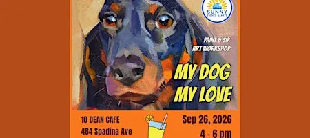 MY DOG, MY LOVE - Art Workshop for Adults