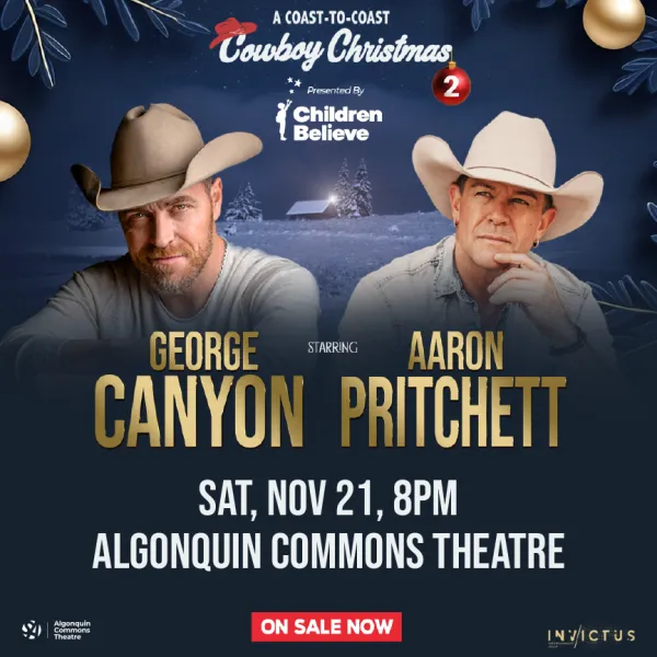 A COAST-TO-COAST COWBOY CHRISTMAS 2 starring George Canyon and Aaron Pritchett