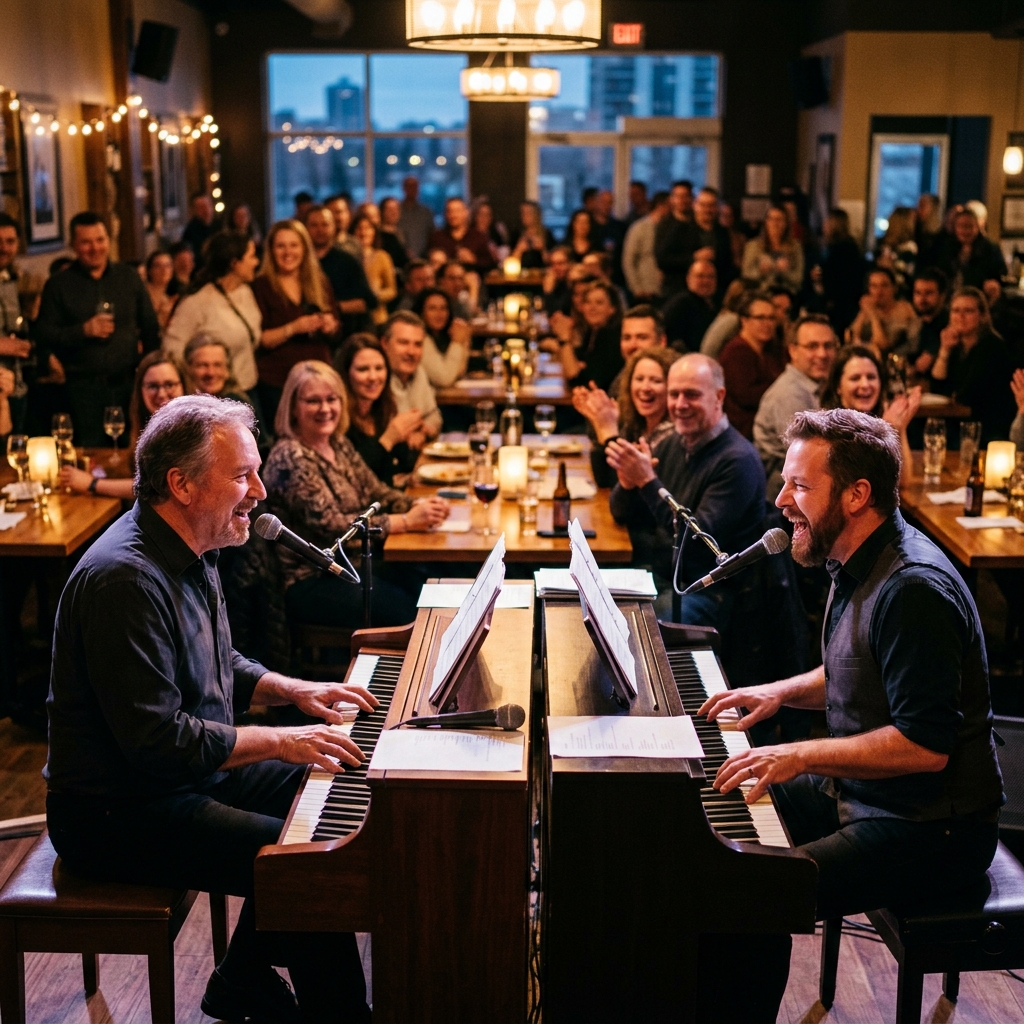 Dueling Pianos with Jeff Rogers & Mellow Dee