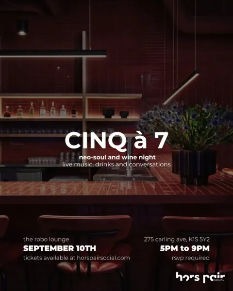 CINQ à 7: Neo-Soul and Wine Night