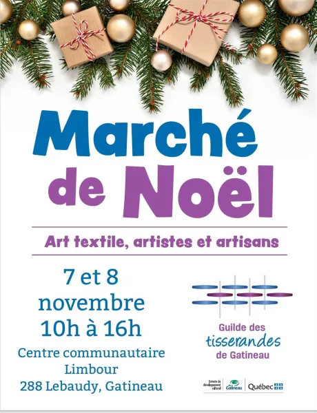 Marché de Noël de la Guilde des tisserandes de Gatineau