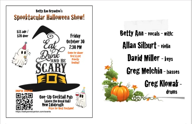 Spooktacular Halloween Live Music Show - Oct 30