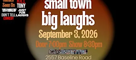 Small Town, Big Laughs – Live Stand-Up Comedy in Ottawa