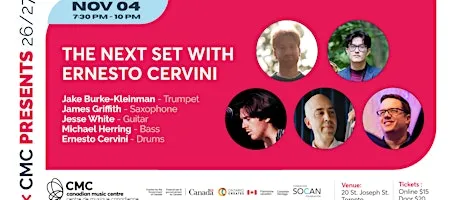 CMC Presents : The Next Set with Ernesto Cervini
