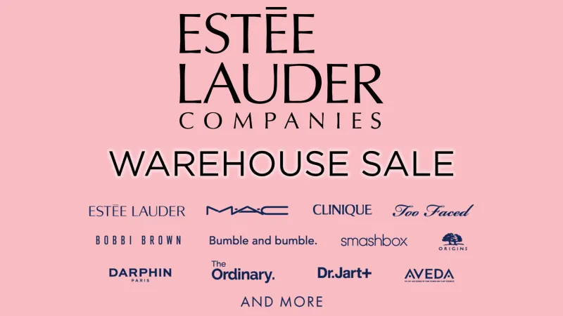 Estée Lauder Warehouse Sale