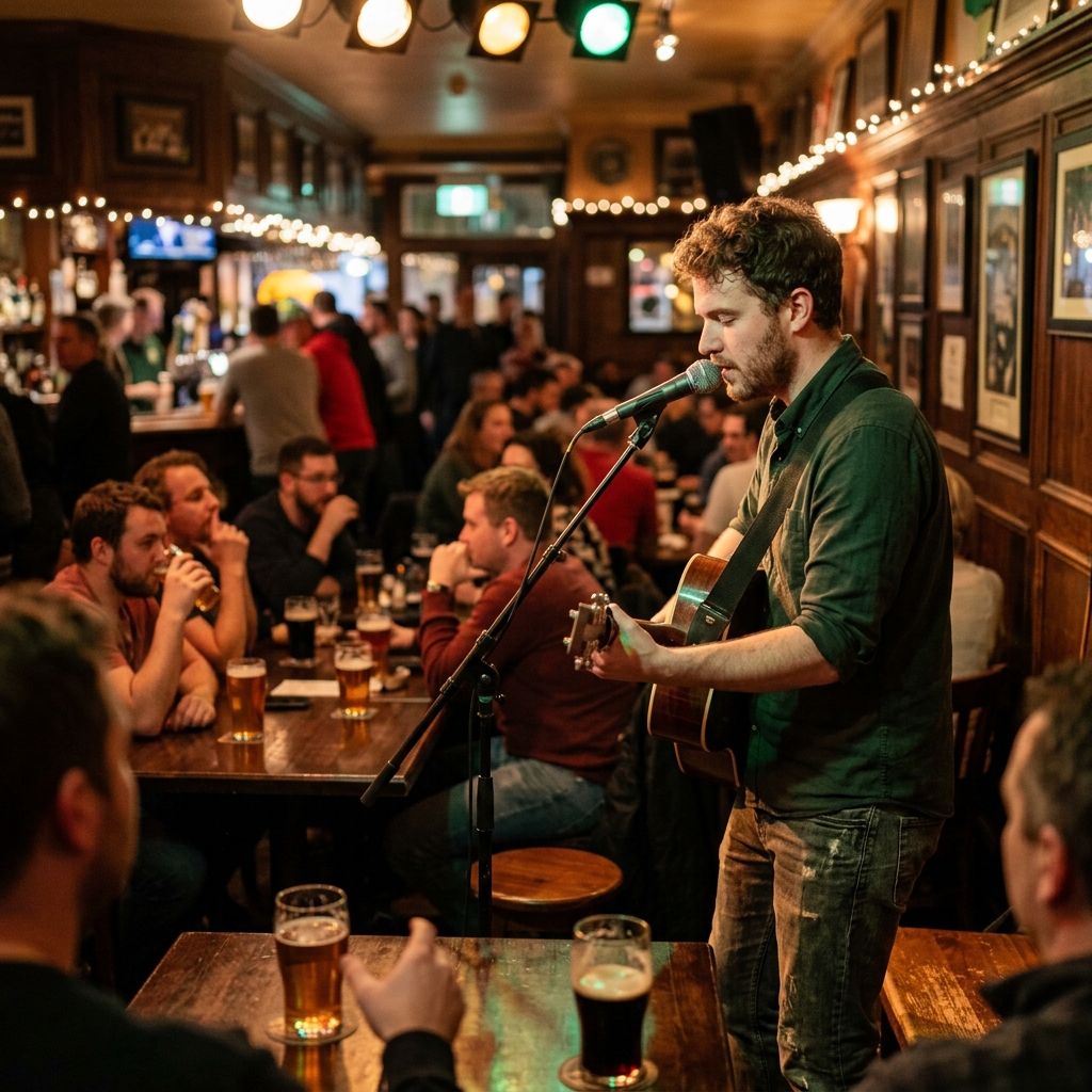 Live Music skyler radmore (dubliner) 8pm - 12am at Heart & Crown The Aulde Dubliner & Pour House