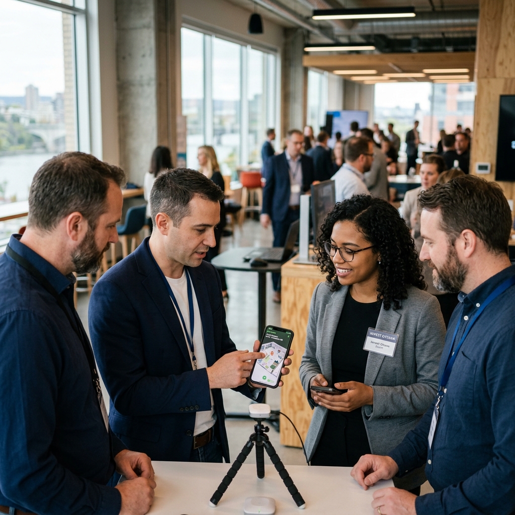 The Future of Connectivity: Indoor Advanced Positioning Live Demo