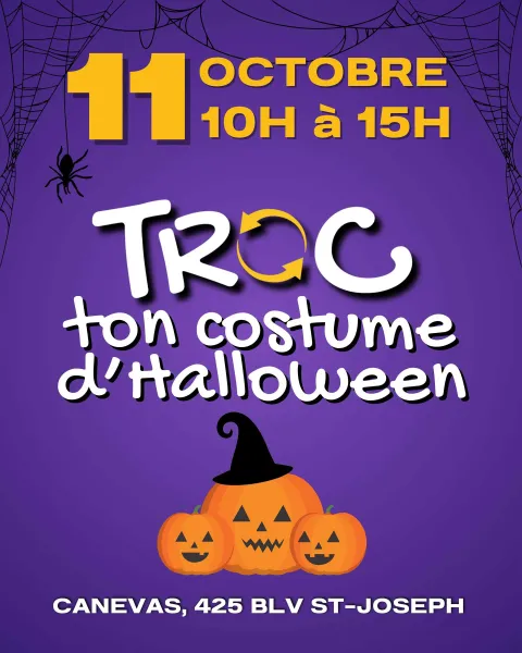 Troc ton costume d'Halloween