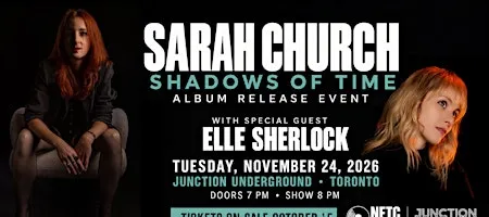 Sarah Church - "Shadows of Time" Album Release Event