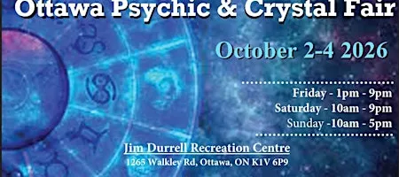 Ottawa East Psychic & Crystal Fair