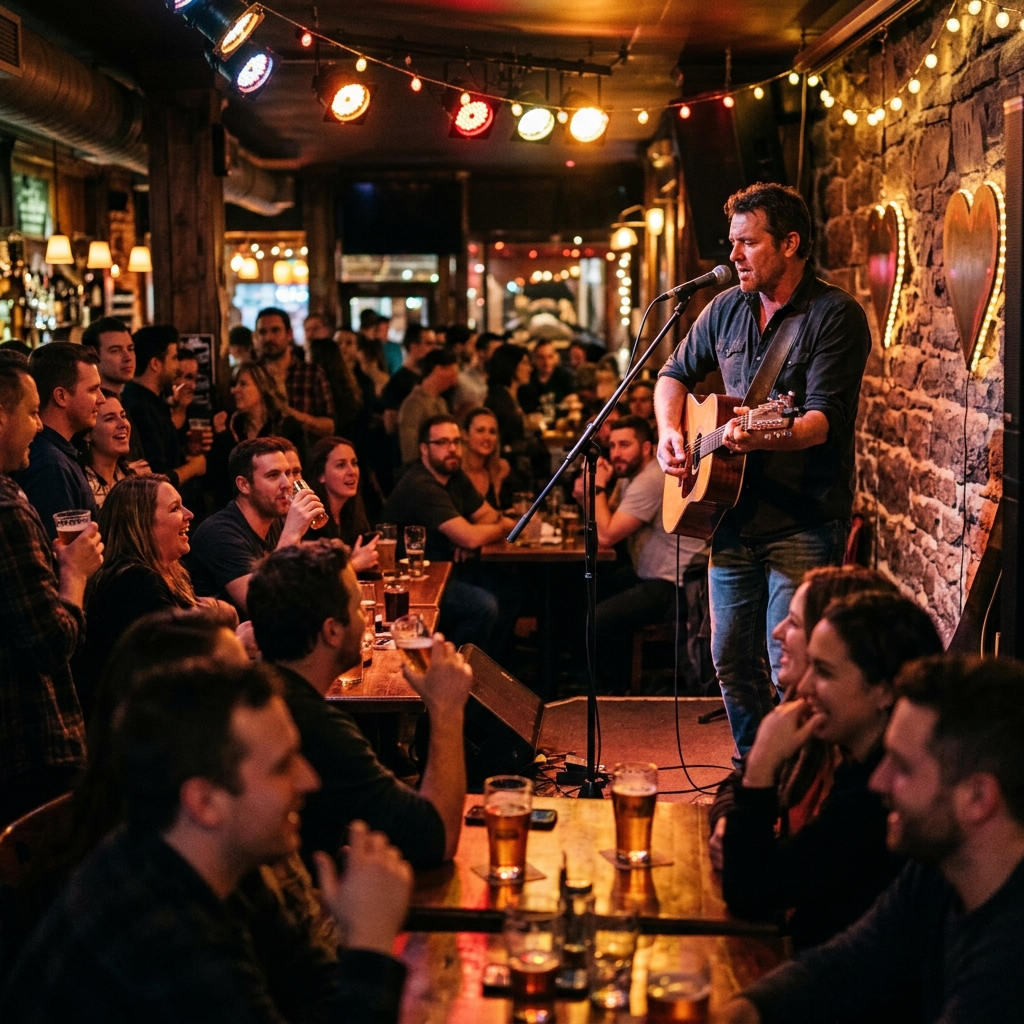 Live Music jasen colson (heart stage) 9pm - 1am at Heart & Crown Byward