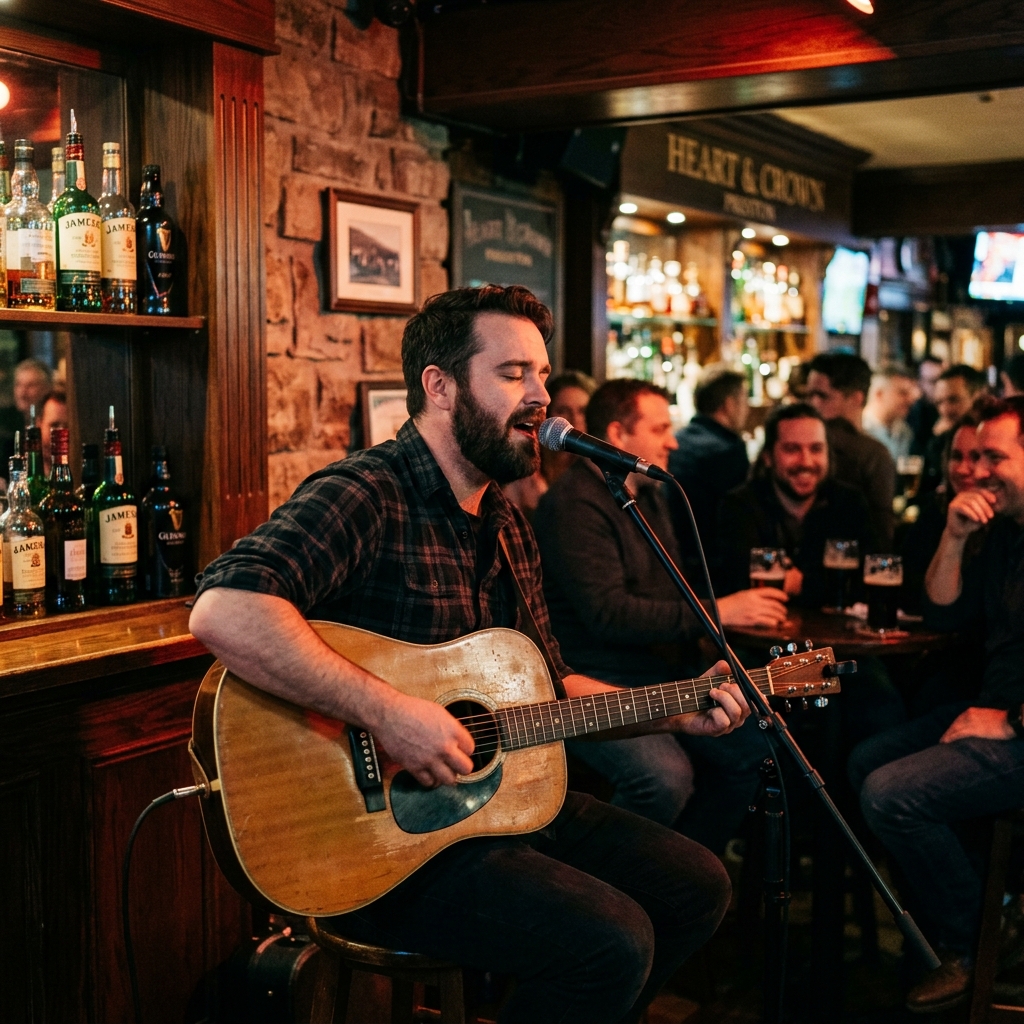 Live Music chris gagnon 9pm - 1am at Heart & Crown Preston