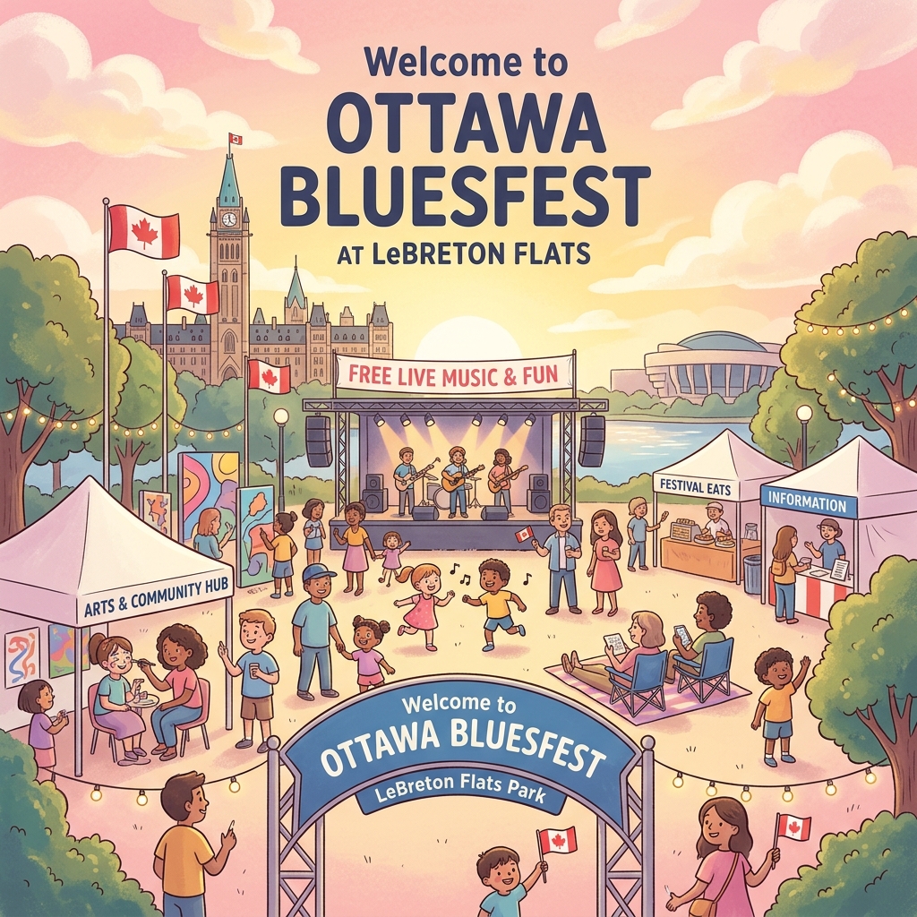 Free live music and fun at Ottawa Bluesfest
