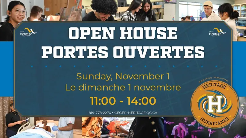 Portes Ouvertes - Cégep Heritage College