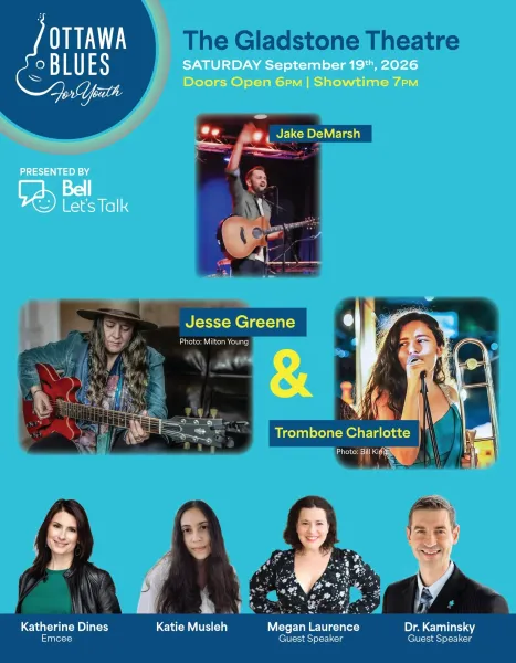 6th Annual All-Star Ottawa Blues for Youth Fundraiser