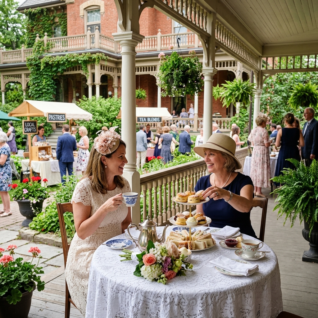 High Tea on the Veranda