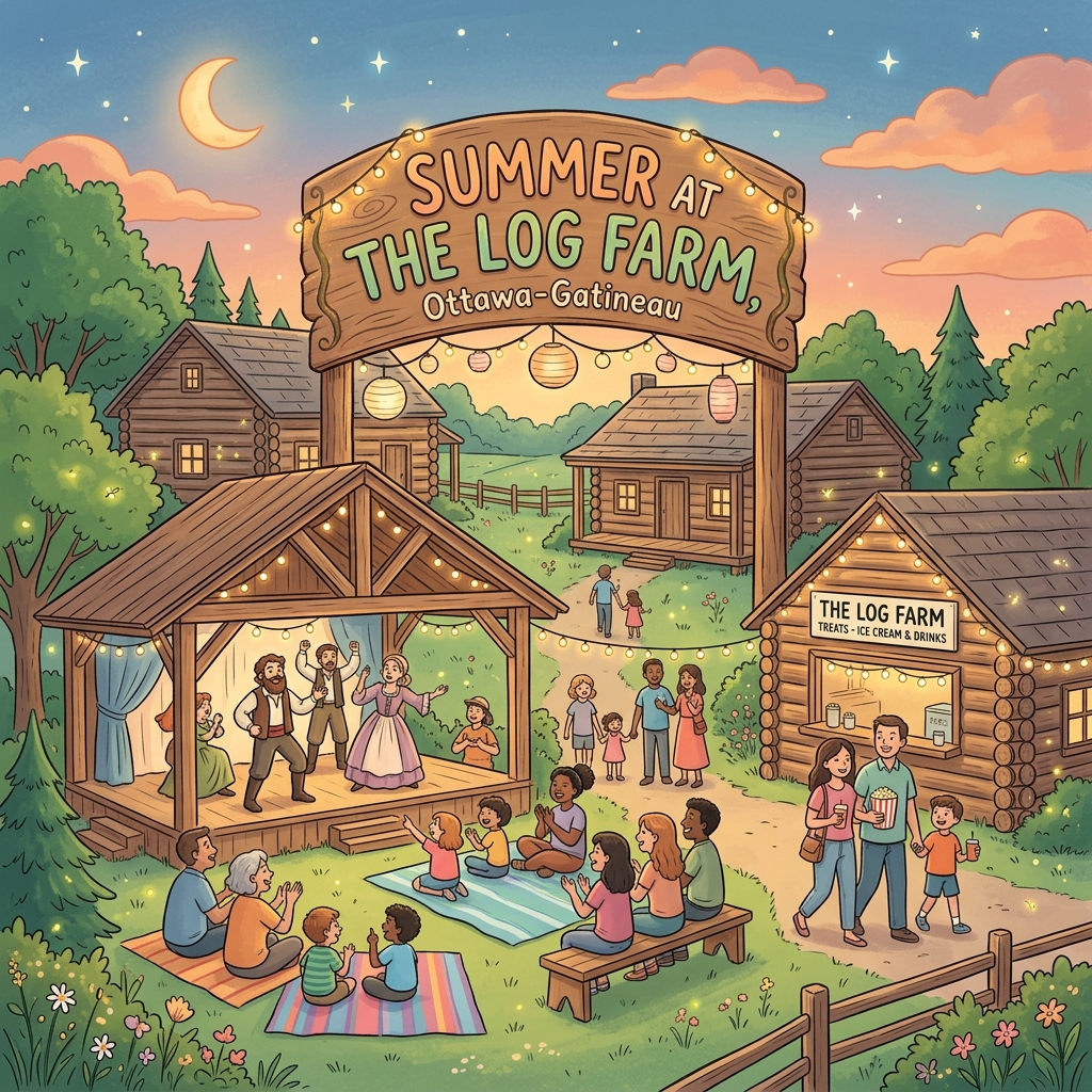 Summer at The Log Farm