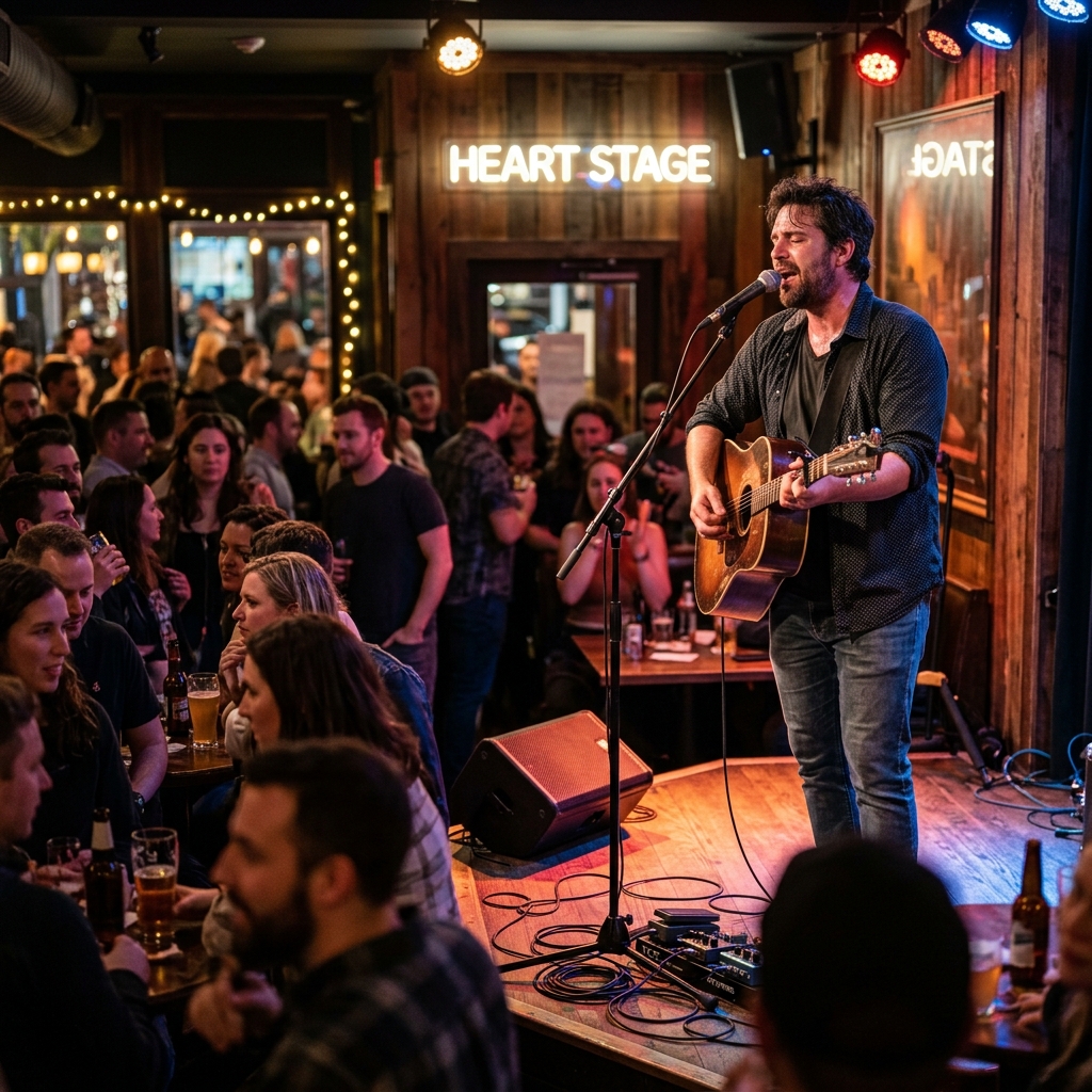 Live Music Shawn tavenier (heart stage) 9:15pm - 1am at Heart & Crown Byward