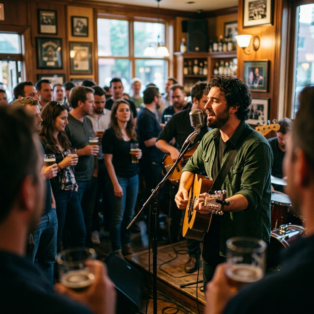Live Music Jon vw (dubliner) 8pm - 12am at Heart & Crown The Aulde Dubliner & Pour House