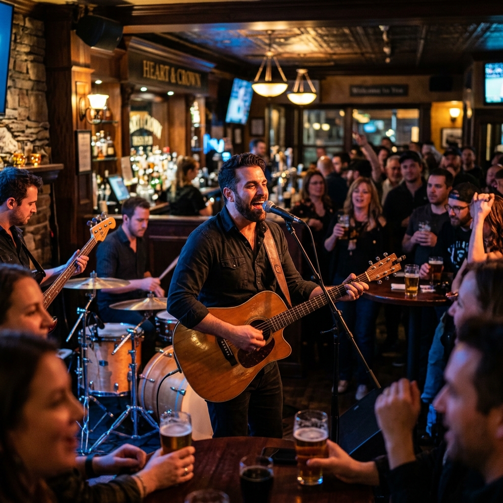 Live Music Johnny franco band 9pm - 1am at Heart & Crown Barrhaven