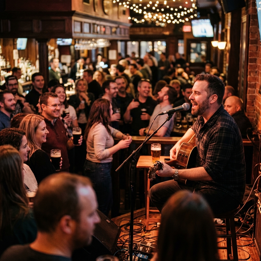 Live Music josh macfarlane (dubliner) 8pm - 12am at Heart & Crown The Aulde Dubliner & Pour House
