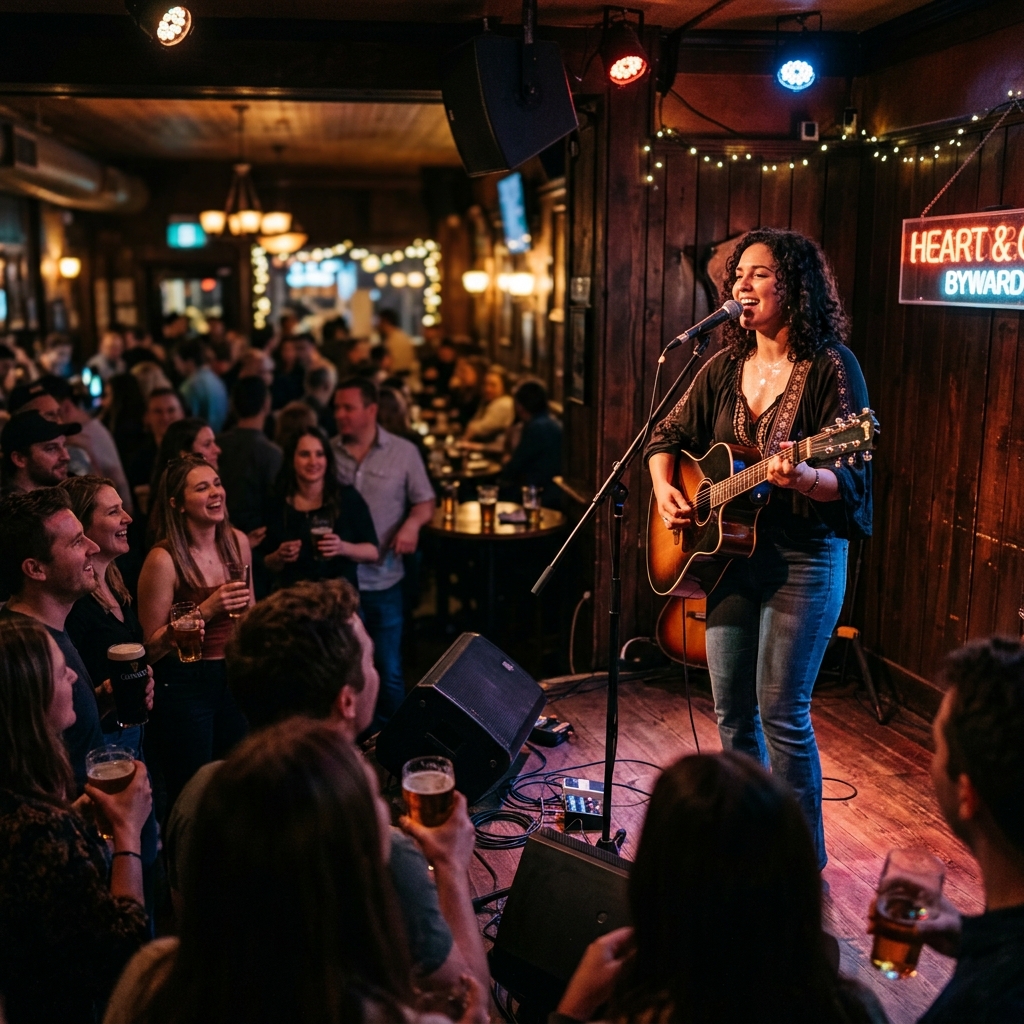 Live Music jayla kirkey (heart stage) 9pm - 1am at Heart & Crown Byward