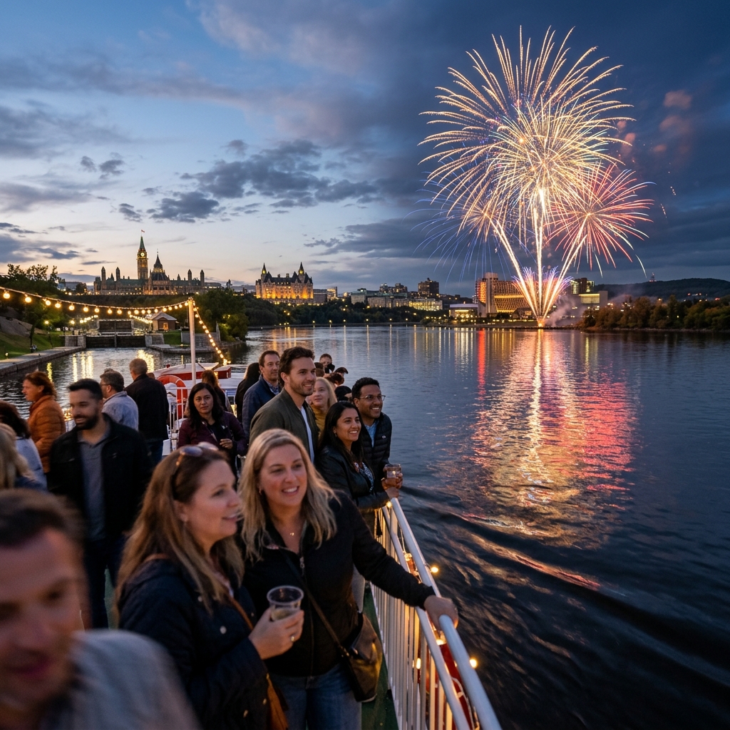 Casino Lac Leamy Fireworks Cruise