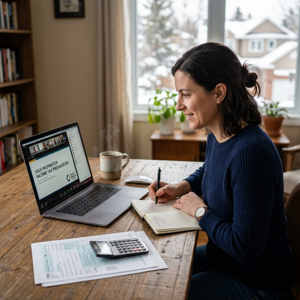 Preparing Income Tax Returns for Sole Proprietors