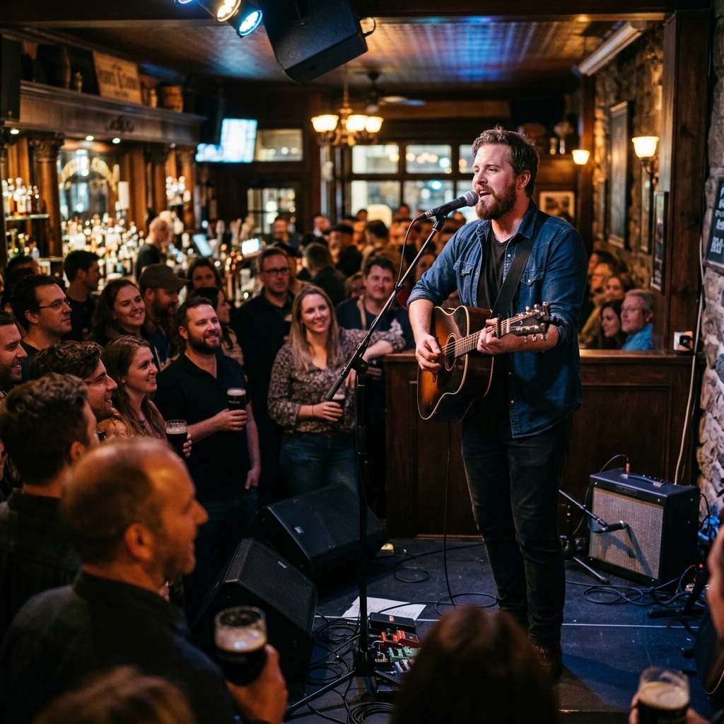 Live Music Josh MacFarlane 8:00 PM - 12:00 AM at Heart & Crown The Aulde Dubliner & Pour House