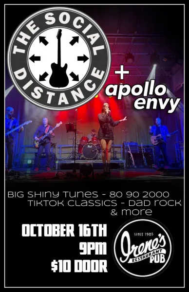The Social Distance with Special Guests Apollo Envy