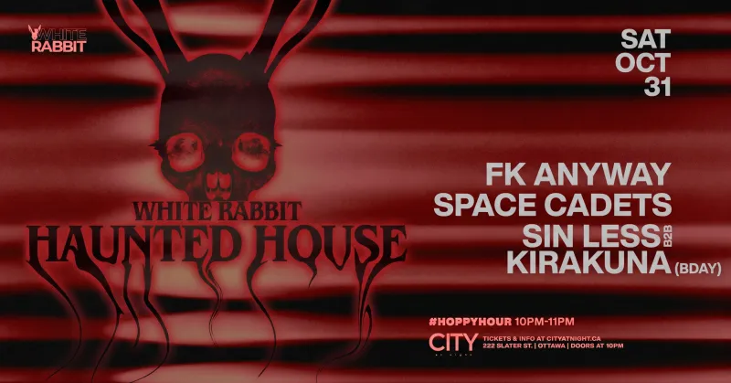 White Rabbit Halloween Ft. Anyway, Space Cadets, Sin Less b2b Kirakuna
