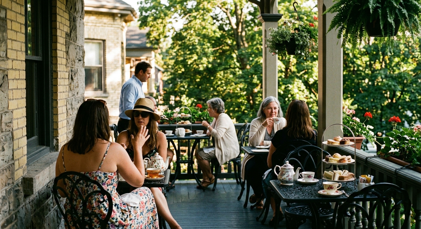 High Tea on the Veranda
