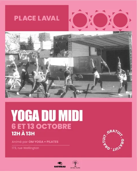 Yoga à Place Laval
