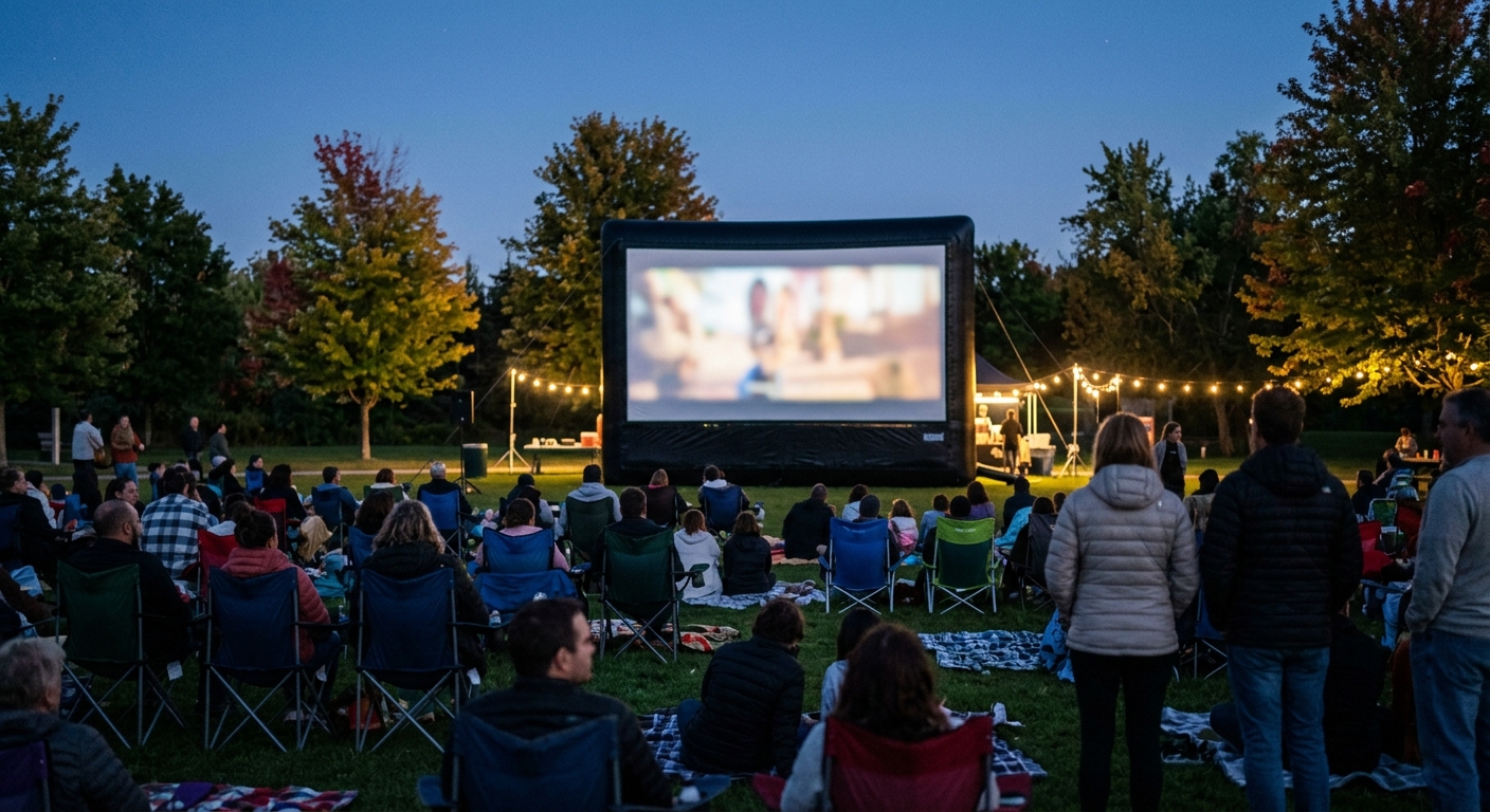 Looking for an outdoor movie a little less… downtown? Kanata Lakes Community Association