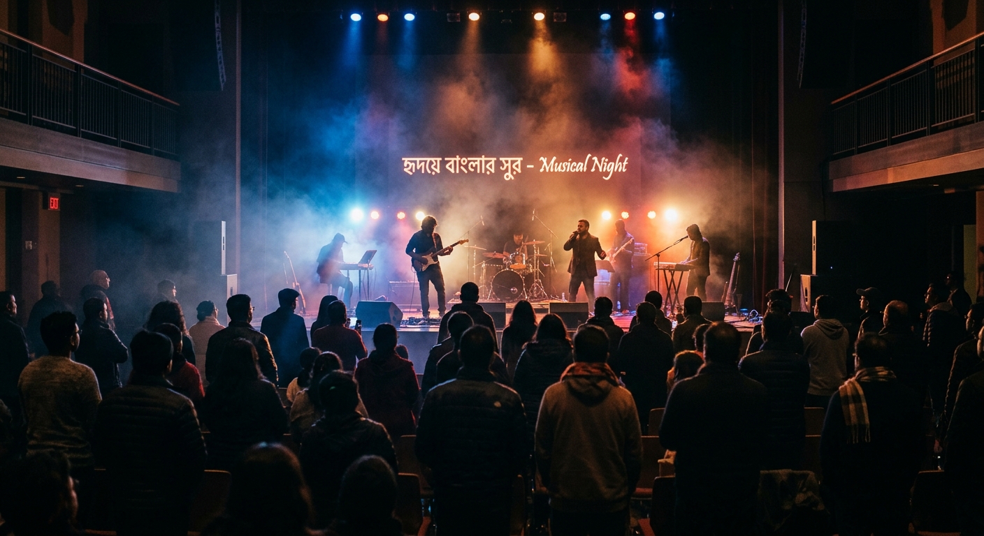 হৃদয়ে বাংলার সুর - Musical Night