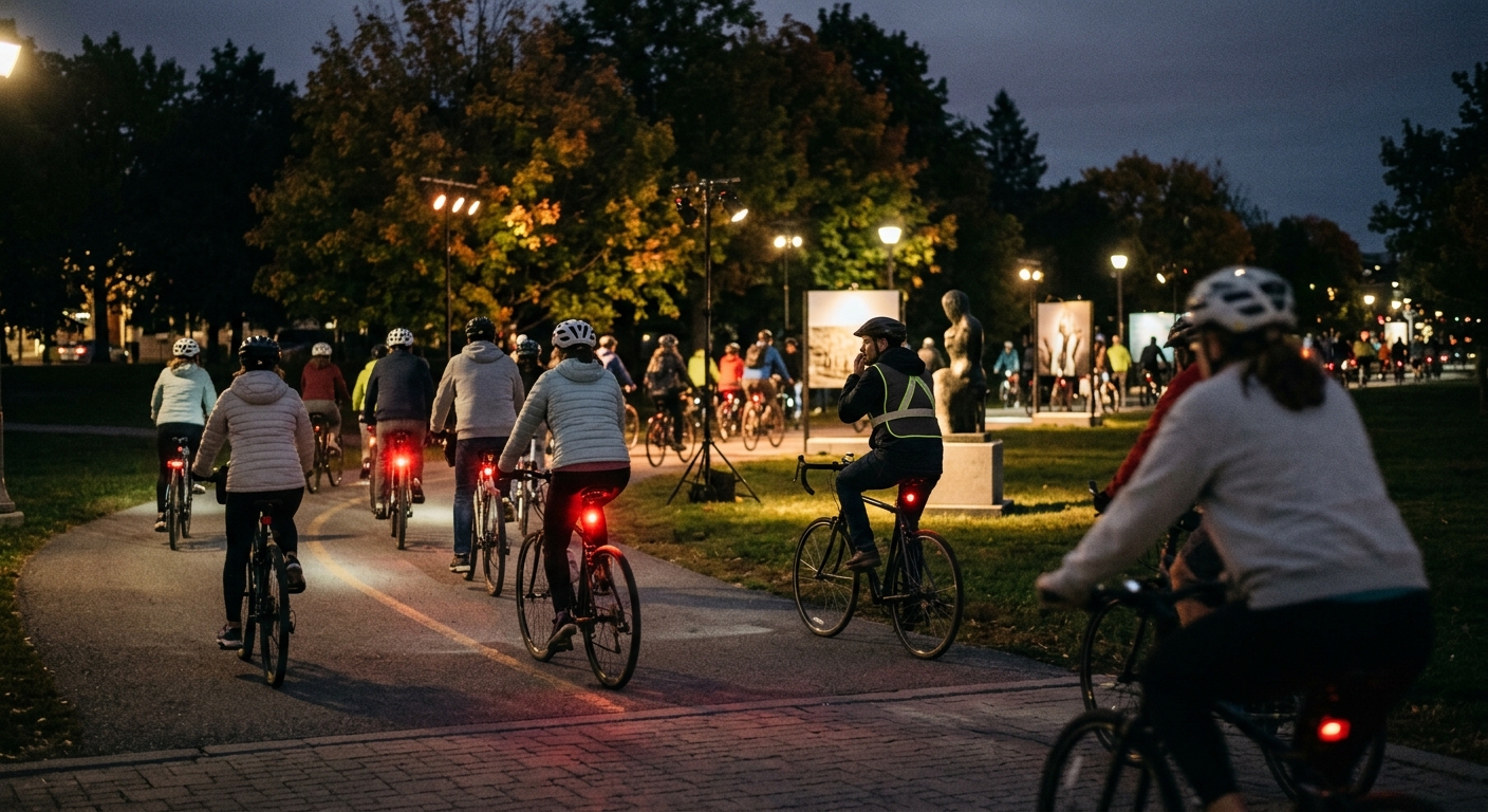 Bike Night at Confederation Park