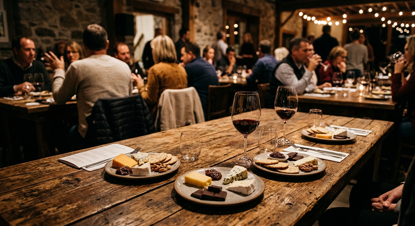 Cheese, Chocolate & Wine Pairing Experience; Vineyard Edition