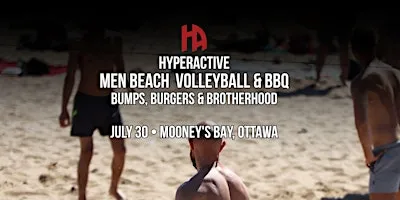 Men's Beach Volleyball & BBQ | HyperActive Ottawa