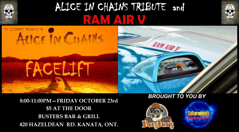 FACELIFT - The Ultimate Alice in Chains Tribute + RAM AIR V