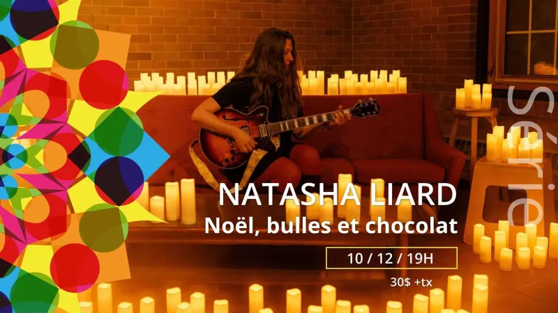 Noël, bulles et chocolat avec Natasha Liard