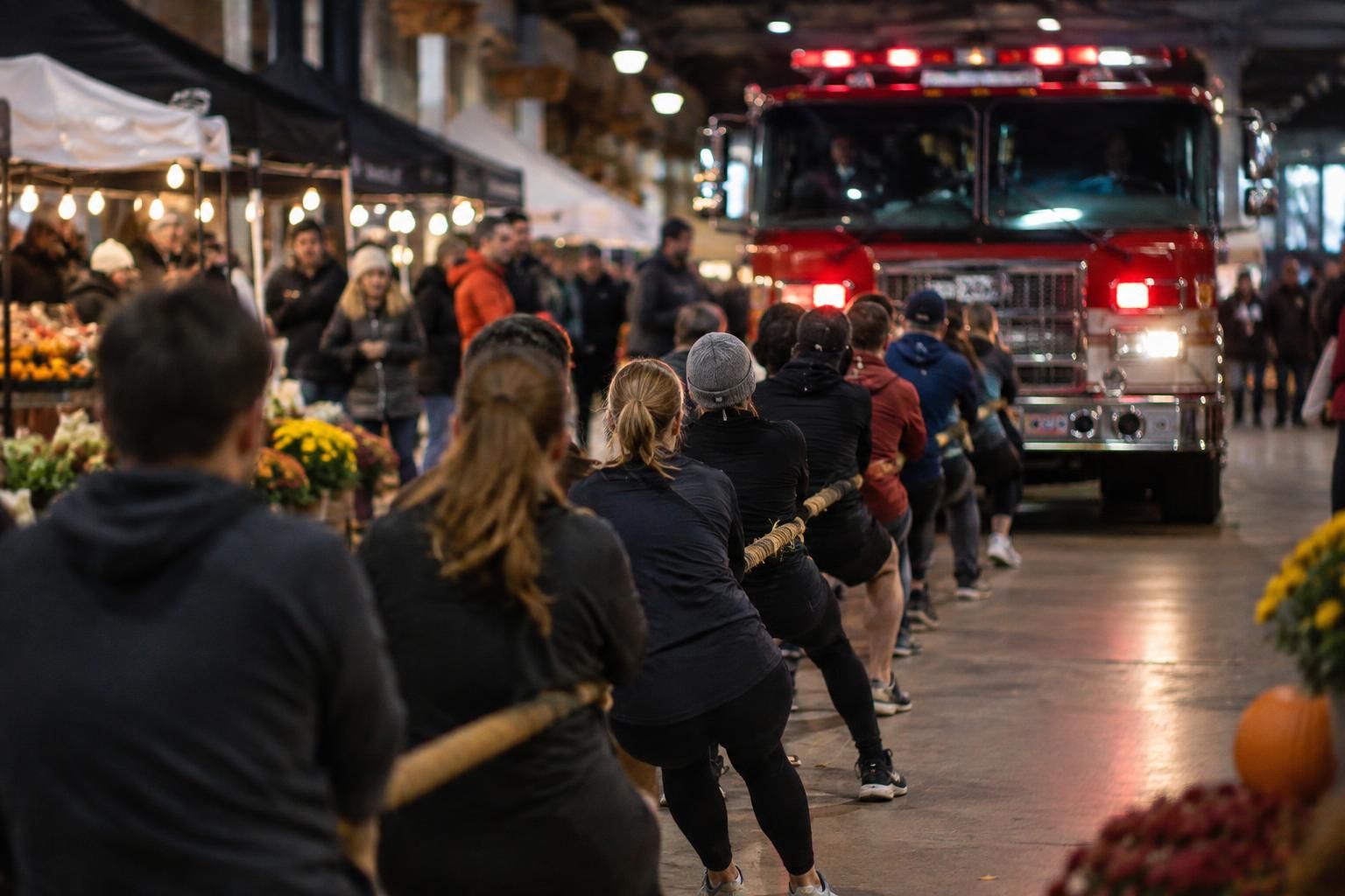 Fire Truck Pull