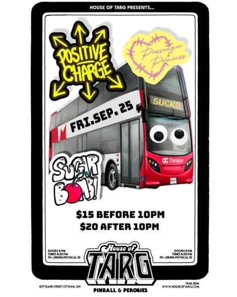 POSITIVE CHARGE + Passenger Princess + Sugar Bomb!