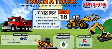 Touch a Truck presented by Landscape Ontario’s Ottawa Chapter