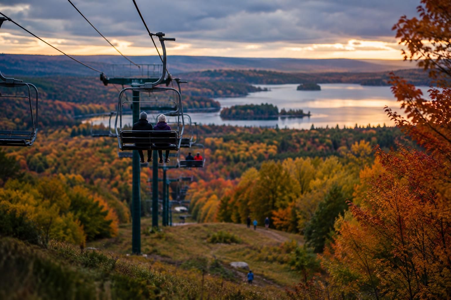 Fall Colours Chairlift Rides