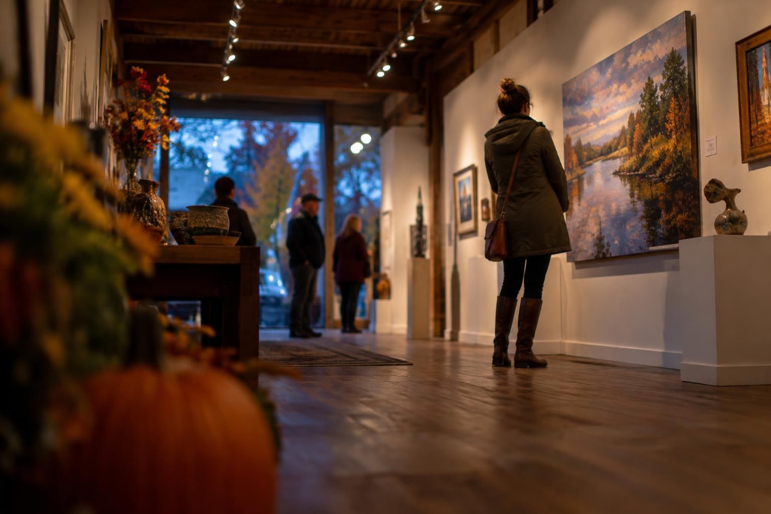Crown and Pumpkin Studio Tour