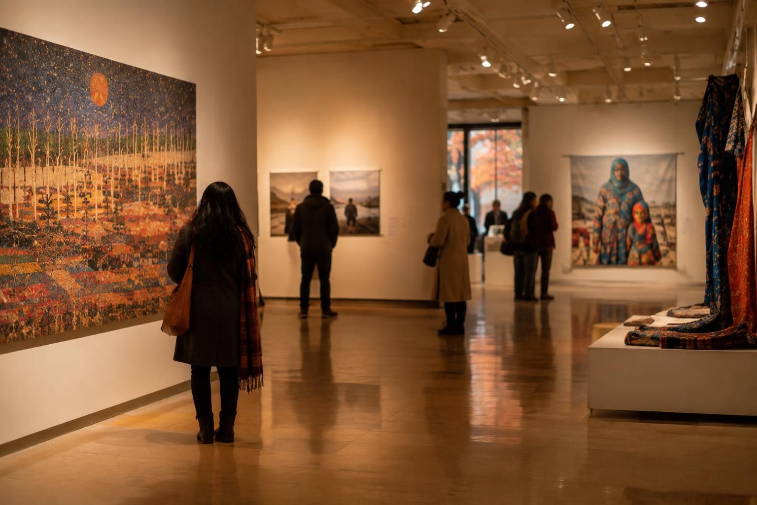 Art Exhibition Opening Party Celebrating Indigenous Utopia and Somali Stories of Home — Joi T. Arcand and Faisa Omer