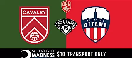 TRANSPORT ONLY - Cavalry vs Atletico Ottawa