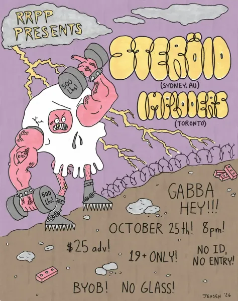 STERÖID W/ IMPLODERS @ GABBA HEY!!!